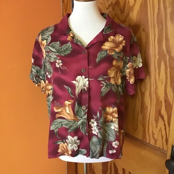 VTG Y2K Caribbean Joe Hawaiian Shirt - Picture 8 of 10